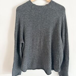 OAK + FORT  Knitted Gray Sweater | Size : Large